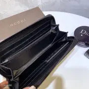 【GUCCI】古馳新款男士女士通用款錢包手拿包手抓包夾包浮雕雙經典GG印花簡約經典老印花大容量多功能上班商務出門必備