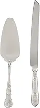 Wallace Hotel Pie Server and Cake Knife Set, Silver