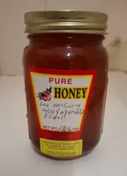 "Louisiana Gold" Grade A Pure 100% Natural Raw Wildflower Honey 1LB 6OZ UUMMGOOD