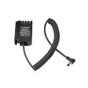 DC to DMW-BLK22/DCC17 Dummy Battery Adapter Cable For Panasonic GH6 GH5S S5K etc