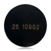 100 Keri® MS Format Compatible Adhesive Tags Black