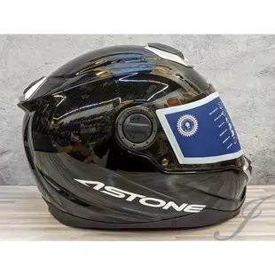 ASTONE GT1000F 透明碳纖 雙鏡片雙D扣全罩安全帽 安全帽 內置墨片
