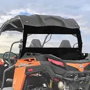 YONQIFON UTV Rear Windshield Soft Rear Window Compatible with CFMOTO ZFORCE 500 ZFORCE 800 Heavy Duty Dustproof Waterproof
