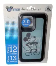 DISNEY PARKS Mickey Mouse Retro Happy 3-D IPHONE 12 Pro Max 13 Pro Max Cover