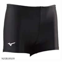 在飛比找蝦皮購物優惠-MIZUNO 美津濃 男短四角泳褲BASIC 特價供應 黑色