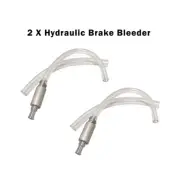 2PCS Clutch Brake Bleeder Hose One Way Valve Tube Bleeding Tool Kit Motorcycle