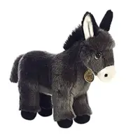 Aurora 11" Donkey Foal 26285 Plush Stuffed Animal Toy