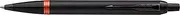 PARKER 2173237 Parker Ballpoint Pen, IM Flame Orange Ring BT, Medium Point, Oil-based, Gift Boxed