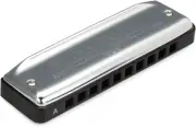 Suzuki MR-250 Bluesmaster 10-hole Diatonic Harmonica - A Major
