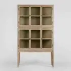COLUMBUS OAK 6 DOOR CABINET By Florabelle Living