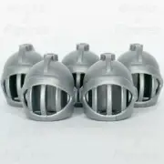 LEGO® Castle Knight Fixed Face Grille Helmet Minifigure Part X167 59858 4503 x 5