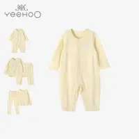 在飛比找ETMall東森購物網優惠-英氏春夏貼身內衣絲麻柔軟嬰兒服