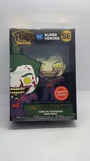 Funko Pop! Pin DC Super Heroes SE The Joker Dceased Enamel Pin GameStop Bloody
