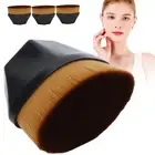 3pcs Liquid Foundation Brushes Flat Blush Brushes Brushes(Black ) AU