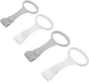 Alasum 2 Pairs Baby Gymnastic Rings Crib Hanging Pull Rings for Walking Exercise Safe Durable Learning Aid