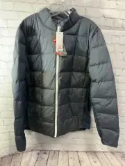 Saucony Mens Snowdrift Jacket Size X-Large Gray Blue Comfortable New With Tags