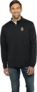 Vantage Apparel Men's Standard Collegiate Premium Lightweight Stretchy Team Color 1/4 Zip Pullover