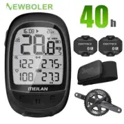 Bike Computer Wireless GPS Speedometer Waterproof MTB Bluetooth ANT+with Cadence
