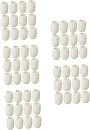 Healvian 5sets Exfoliating Gloves Silkworm Scrubber Natural Exfoliating Pads 20pcs*5