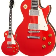 Gibson Les Paul Standard 50S Plain Top Cardinal Red Electric Guitar