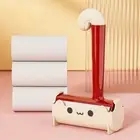 Multifunctional Cat-Shaped Lint Roller Clothes Hair Sticky Roller for Pet