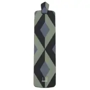 DUNHILL Stone Blue Cadogan Engine Turn Leather Bookmark Italy NEW