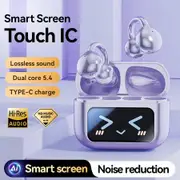 Ai Smart Bluetooth Translator Headphone, 144 Languages Translator Touch Control Wireless Earbuds With Noise Cancelling Color Purple