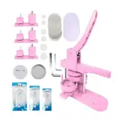 Button Maker Machine Multiple Sizes,1+1.25+2.25 Inch 3-in-1 Pin Button Press ...