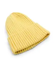 [Morgan & Taylor] Mia Wool-Blend Beanie in Butter Yellow