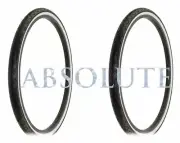 NEW! PAIR OF WHITEWALL BICYCLE GENUINE DURO CITY CAVALIER TIRES IN 26 X 1.50.