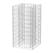 Gabion Planter Steel 50 x 50 x 100 Cm