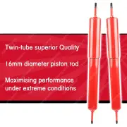 2x Front KYB SKORCHED 4'S Shock Absorbers for Ford Maverick TB42 4.2 Coil Susp