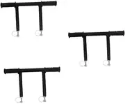 Cabilock Pcs Pushchair Handle Extender Bracket for Stroller Comfort Grip Stainless Steel Armrest Handlebar