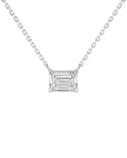 14K 4.00 ct. tw. Lab-Grown Diamond Necklace