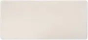 Large Mouse Pads, Light Ivory Beige Solid Trend Color Desk Mat Gaming Mousepad Non Slip Rubber Mouse Mat for Desk Keyboard, Wireless Mouse, Office Computer 16" x 36"