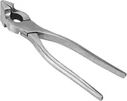 [NDNCZDHC] Leather Craft Flatten Pliers, Leather Pliers Straight Head Leather Side Adjustment Press Flatten Pliers Clamp Cutting Side Snips Flush Pliers Nipper