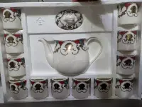 在飛比找Yahoo!奇摩拍賣優惠-全新 封膜 ck 全國瓷器 全國磁器 囍 茶具 茶具組 婚慶