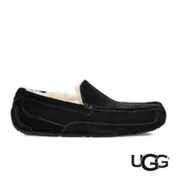 在飛比找momo購物網優惠-【UGG】男鞋/休閒鞋/平底鞋/帆船鞋 Ascot(黑色-U