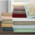 Sale!New Split King Bed-2 Long Single Beds 5 Pce Sheet Set Egyptian Cotton 200TC
