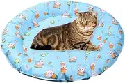 Dog Cooling Beds,Round Gel Breathable Round Pet Cooling Mat | Blanket Breathable Pet Crate Pad for Small Medium Large Dogs
