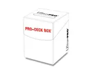 Ultra Pro 100+ Pro Deck Box (White)