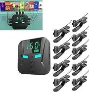 Auto Clicker for Phone,Automatic Phone Screen Tapper Set,Simulated Finger Continuous Clicking,1s 50 Clicks Type-c Rechargeable Easy Clip-on Clicker,Fast Click for Gaming, Live Broadcasts (9 in 1)