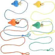 SUPVOX 6pcs Pull String Spinning Tops for Educational Gyroscopic Retro Design for Handheld Movement for Preschoolers for Boys