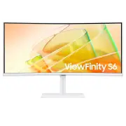 Samsung 34" ViewFinity S65TC Ultra-wide Curved WQHD Monitor. LS34C650TAEXXY
