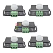 1-10PCS Human Infrared PIR Motion Sensor Switch IR DC12-24V for LED Lamp 6A
