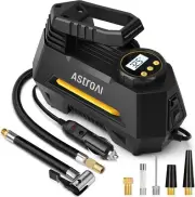 Car Tyre Inflator Portable Air Compressor DC 12V Auto-off Electric Tyre Pump