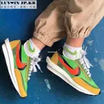 【日韓連線】NIKE LDWAFFLE / SACAI 黃綠 橘黑勾 運動慢跑鞋BV0073-300男女鞋