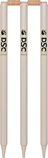 [DSC] Duco Finish Cricket Stumps Set with Bails | Wood | Size: Full