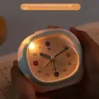 with Night Light Children Desktop Clock Silent Tabletop Clock Living Room