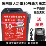 30節牧田鋰電池無線洗車機水槍通用手持式電鏈鋸扳手割草機萬能型